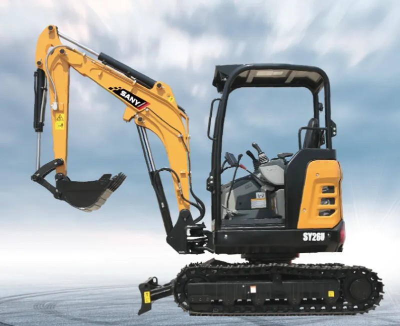 三一SY16U MINI微型挖掘机全面解析：整机重量1195kg、斗容0.025m³、功率8.8/2200kW/rpm