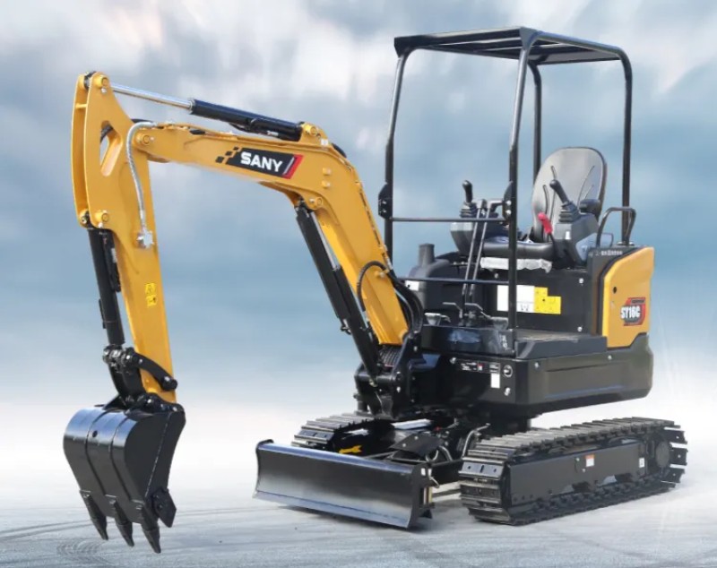 三一SY16C畅享版微型挖掘机全面解读：整机重量1910kg、斗容0.04m³与15.4kW/2400rpm动力